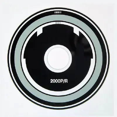 Transmissive glass encoder disc, 2000 P/R example